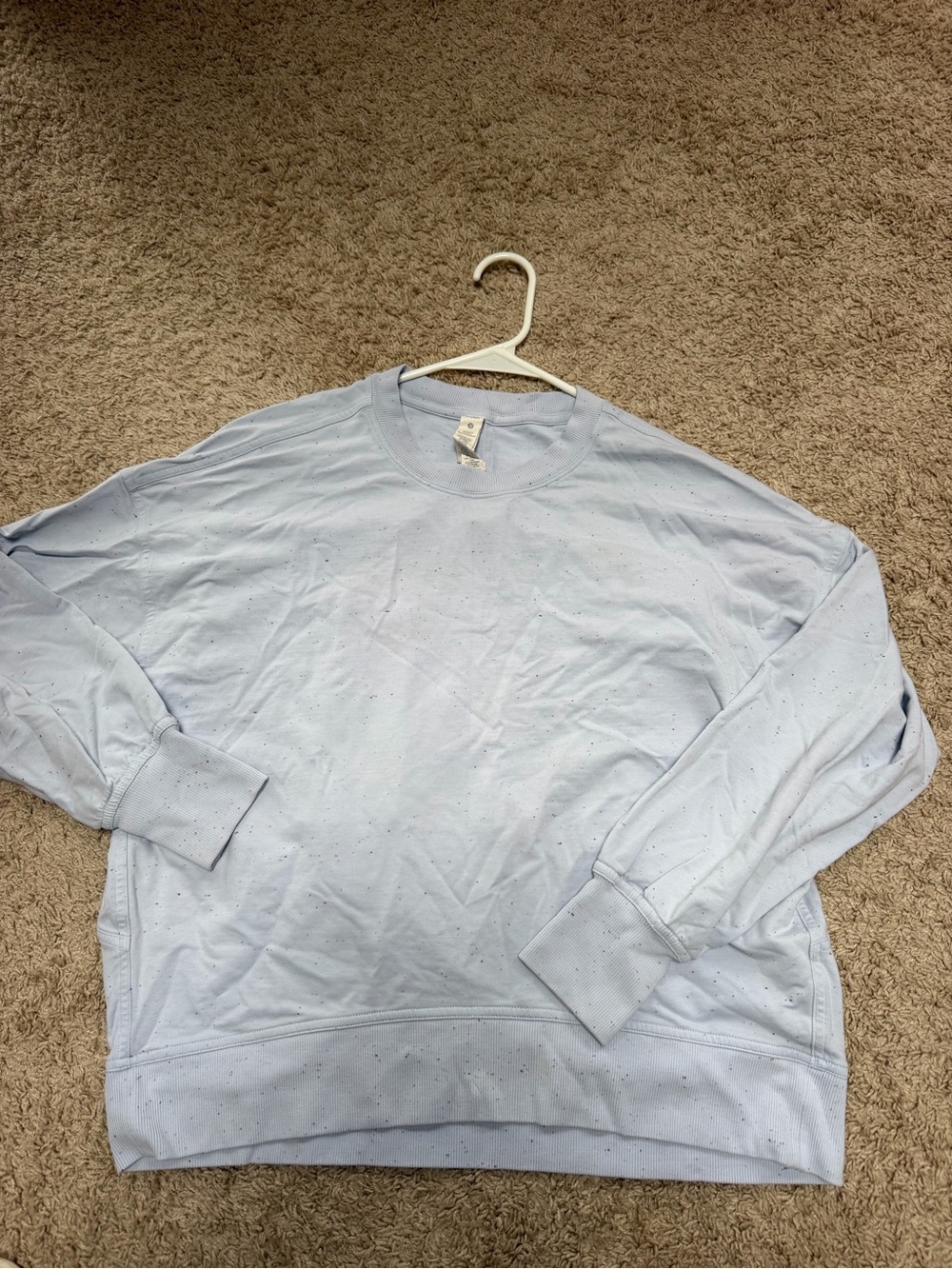 Lululemon Speckled Crewneck